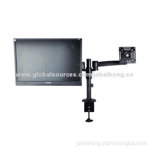 Dual desktop mount, LCD bracket, -80 to 80° tilt adjustment